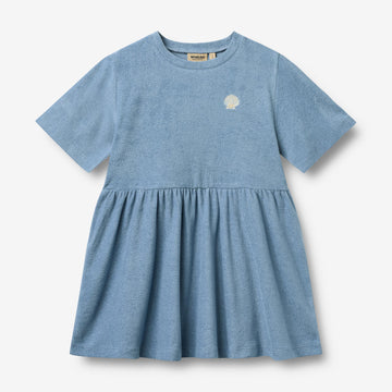 Wheat Main Kjole S/S Astrid Dress 1260 faded denim