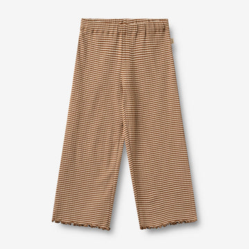 Wheat Main Jerseybukser Ela Trousers 3017 warm hazel stripe