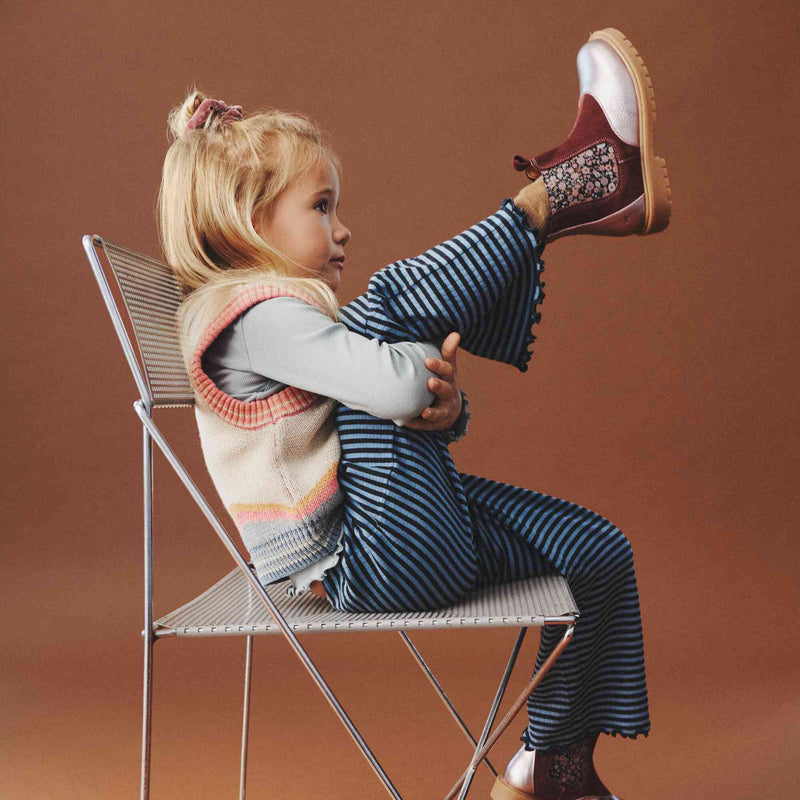 Wheat Main Jerseybukser Ela Trousers 9548 bright blue stripe