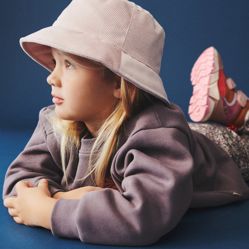 Wheat Main Jerseybukser Ela Trousers 9565 purple stone flowers