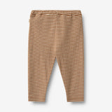 Wheat Main Jerseybukser Manfred Trousers 3017 warm hazel stripe