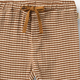 Wheat Main Jerseybukser Manfred Trousers 3017 warm hazel stripe