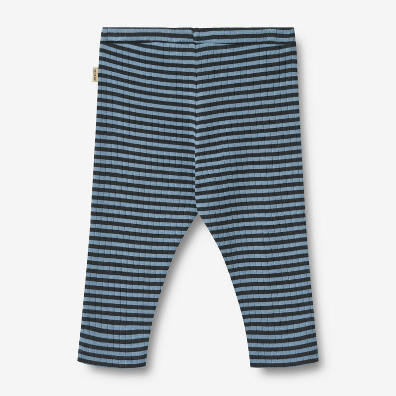 Wheat Main Jerseybukser Manfred Trousers 9548 bright blue stripe