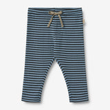 Wheat Main Jerseybukser Manfred Trousers 9548 bright blue stripe