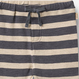Wheat Main Jerseybukser Manfred Trousers 1309 greyblue stripe