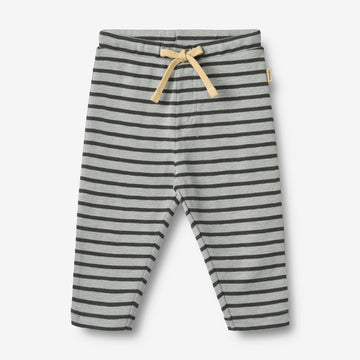 Wheat Main Jerseybukser Manfred Trousers 1396 soft blue stripe