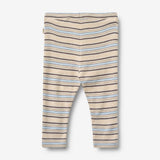 Wheat Main Jerseybukser Manfred Trousers 9877 multi blue stripe