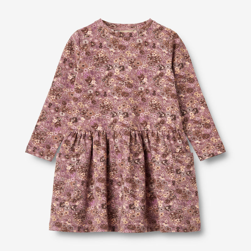 Wheat Main Jerseykjole Bessie Dresses 1347 lavender flowers
