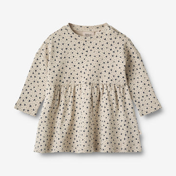 Wheat Main  Jerseykjole Emmy | Baby Dresses 3241 soft beige clover
