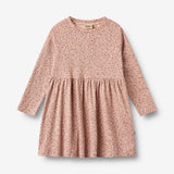 Wheat Main Jerseykjole L/S Sessa Dress 9898 dime rose small flowers