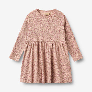 Wheat Main Jerseykjole L/S Sessa Dress 9898 dime rose small flowers