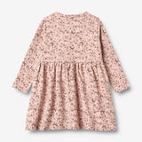 Wheat Main Jerseykjole L/S Sessa Dress 9536 rose powder flowers