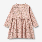 Wheat Main Jerseykjole L/S Sessa Dress 9536 rose powder flowers