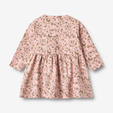 Wheat Main Jerseykjole L/S Sessa Dress 9536 rose powder flowers