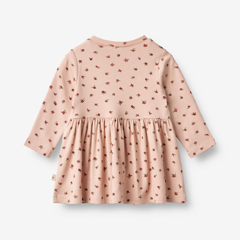 Wheat Main  Jerseykjole Ryle | Baby Dresses 2359 pink sand flowers