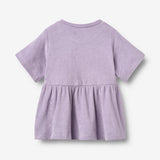 Wheat Main Jerseykjole S/S Astrid Dress 9612 warm cosmic lilac