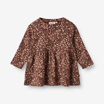 Wheat Main  Jerseykjole Sessa | Baby Dresses 2117 aubergine berries