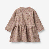 Wheat Main  Jerseykjole Sessa | Baby Dresses 0098 grey rose flowers