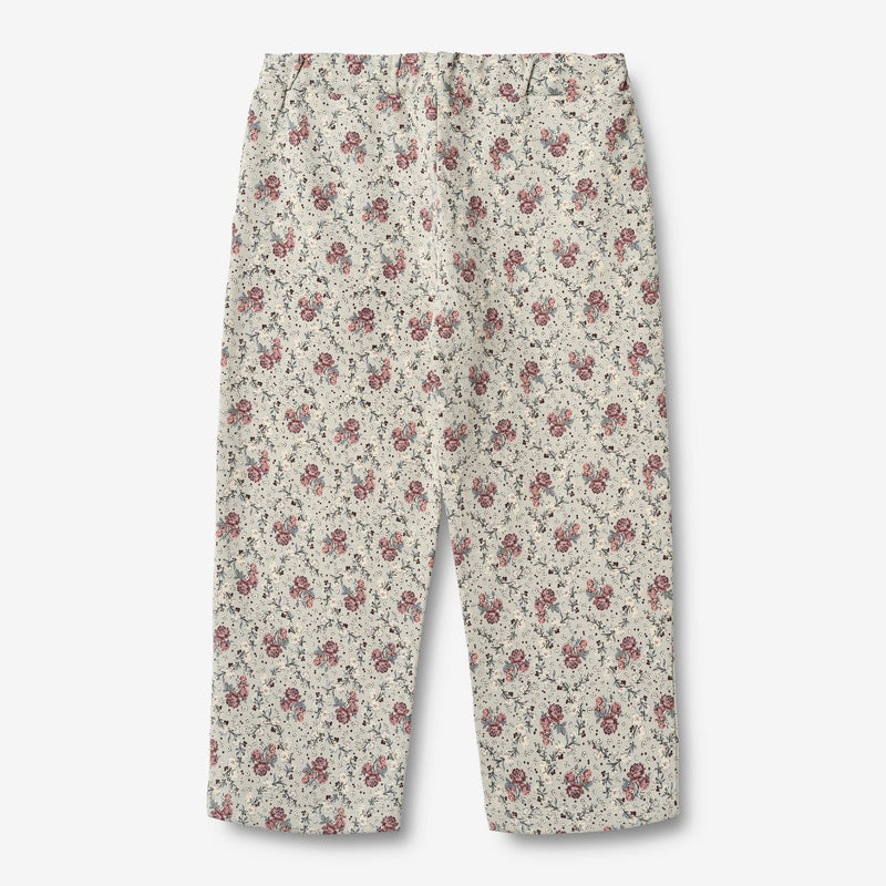 Wheat Main Joggebukse Eline Trousers 9539 slightly green flowers