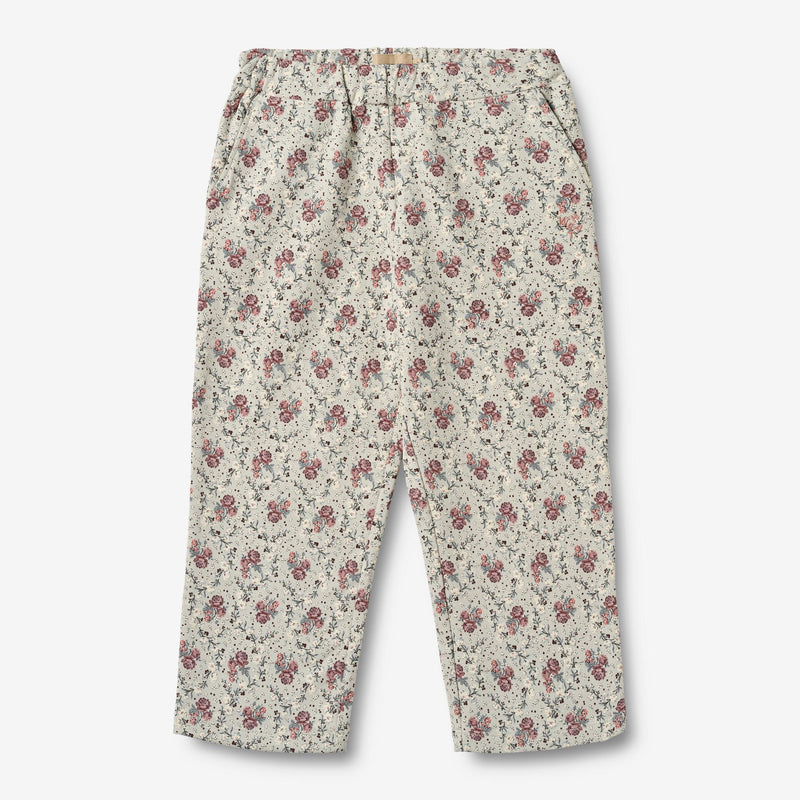 Wheat Main Joggebukse Eline Trousers 9539 slightly green flowers
