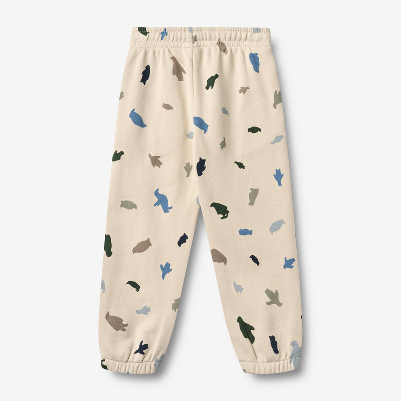 Wheat Main Joggebukser Cruz Trousers 9563 offwhite penguins
