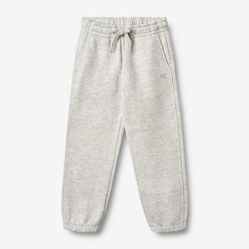 Wheat Main Joggebukser Cruz Trousers 0220 light melange grey