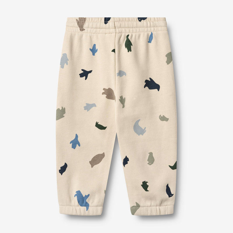 Wheat Main Joggebukser Cruz Trousers 9563 offwhite penguins