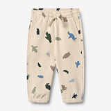 Wheat Main Joggebukser Cruz Trousers 9563 offwhite penguins