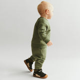 Wheat Main Joggebukser Cruz Trousers 4119 dusty green
