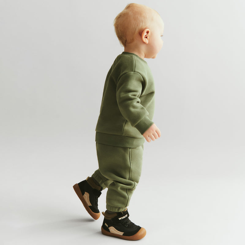 Wheat Main Joggebukser Cruz Trousers 4119 dusty green