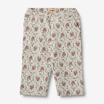 Wheat Main Joggebukser Eline Trousers 9539 slightly green flowers