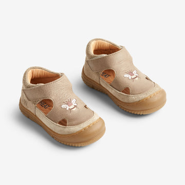 Wheat Footwear W-Jodi Open Shoe | Baby Prewalkers 0070 gravel