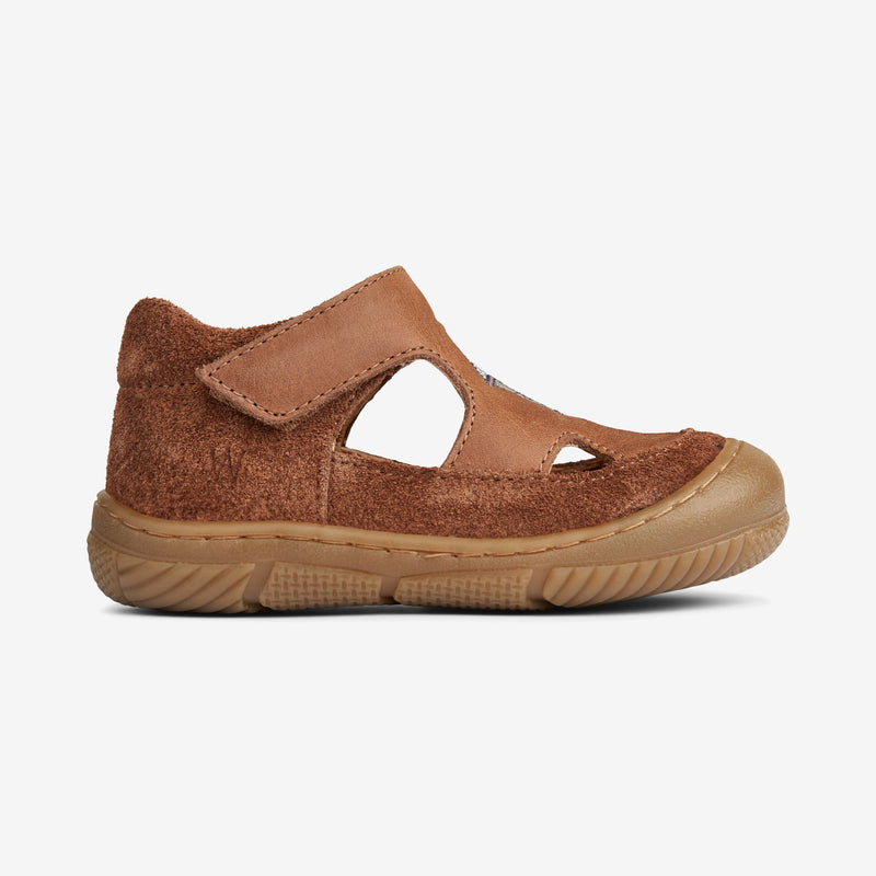 Wheat Footwear  Jona Open Shoe | Baby Prewalkers 9002 cognac