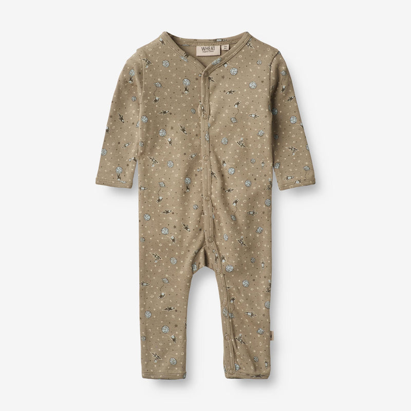 Wheat Main  Jumpsuit Dusty | Baby Jumpsuits 3240 beige stone space