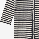 Wheat Main Heldress uten føtter Dusty Jumpsuit 9432 navy rib stripe