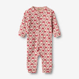 Wheat Main Jumpsuit L/S Felizia Jumpsuit 9898 dime rose small flowers