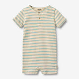 Wheat Main Kortermet Heldress Alfred Jumpsuit 9662 spring lake stripe