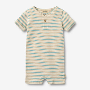 Wheat Main Kortermet Heldress Alfred Jumpsuit 9662 spring lake stripe