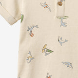 Wheat Main Heldress S/S Alfred Jumpsuit 9669 whale friends