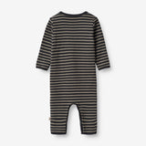 Wheat Main  Jumpsuit Theis | Baby Jumpsuits 1433 navy stripe