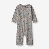 Wheat Main  Jumpsuit Theis | Baby Jumpsuits 1521 winter sky fishing