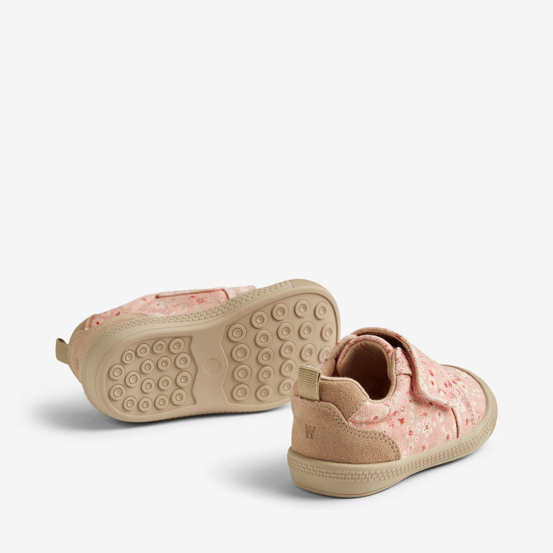 Wheat Footwear  Kei Print Prewalker Borrelås Prewalkers 2285 rosette flowers