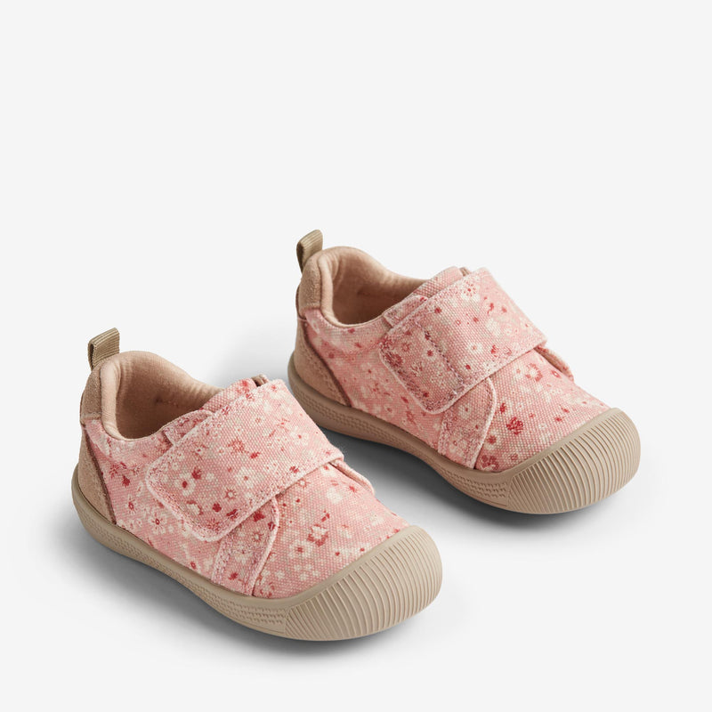 Wheat Footwear  Kei Print Prewalker Borrelås Prewalkers 2285 rosette flowers