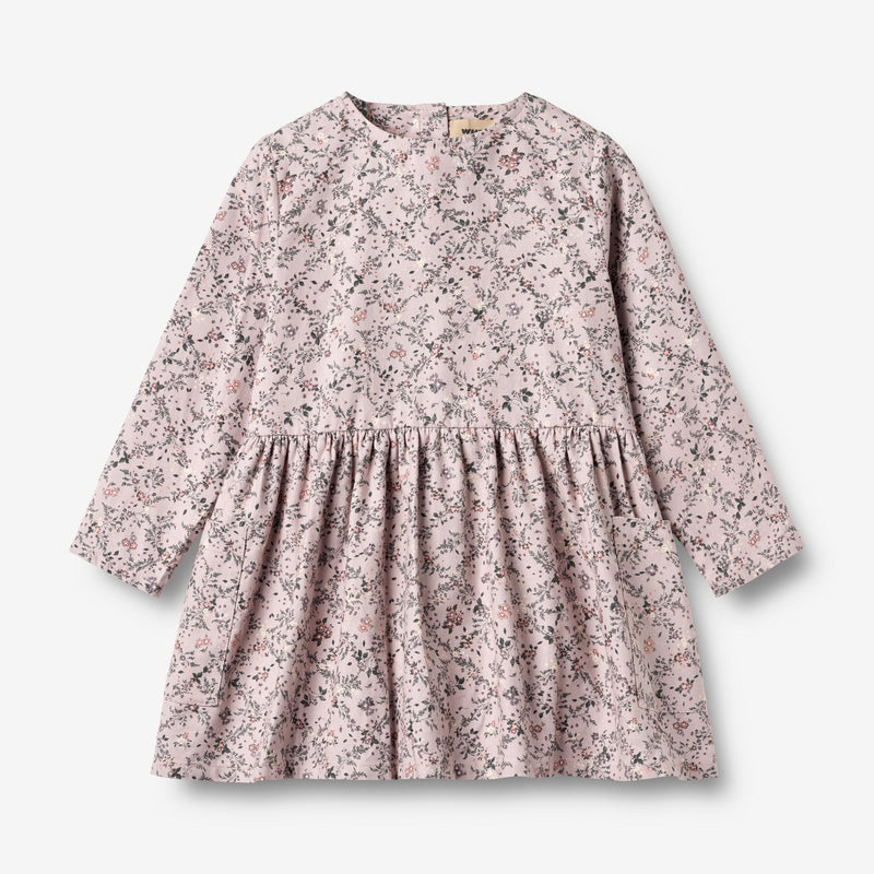 Wheat Main Kjole Aima Dress 9559 lilac checked flowers