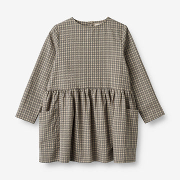 Wheat Main  Kjole Aima Dresses 1529 autumn sky check