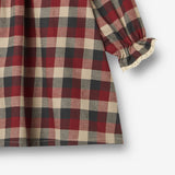 Wheat Main Kjole Bella Dress 9588 red blue check