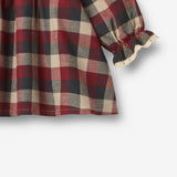 Wheat Main Kjole Bella Dress 9588 red blue check