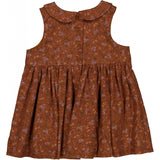 Wheat Main Kjole Eila Dresses 0002 bronze flowers