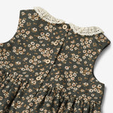 Wheat Main  Kjole Elma Ermløs | Baby Dresses 0027 black coal flowers