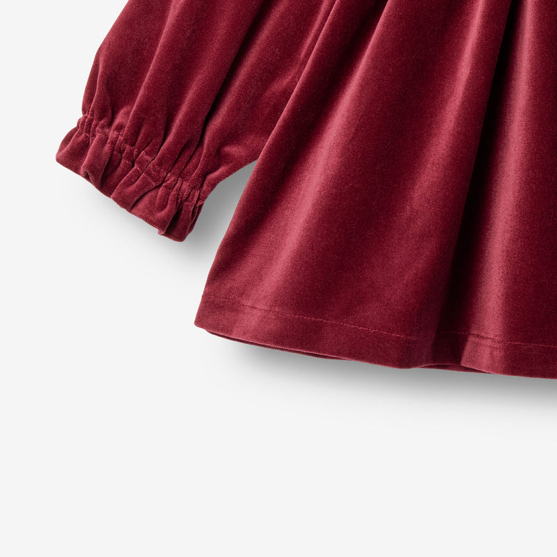 Wheat Main Kjole Elvira Dress 9590 ruby red